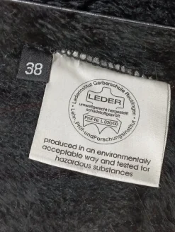 Ledermantel Größe 38