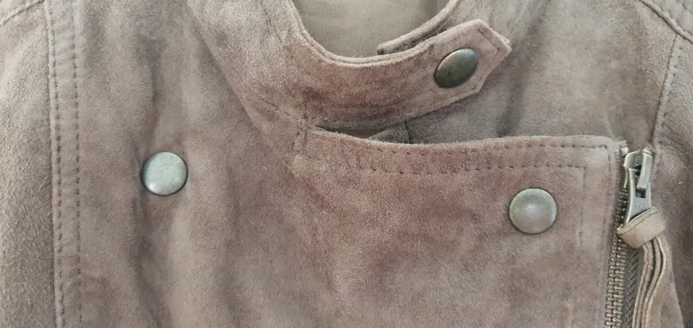 Lederweste Größe 38