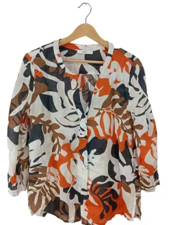 Leinenbluse                            Größe                38