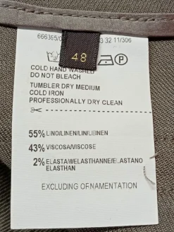 Leinenhose Größe 48