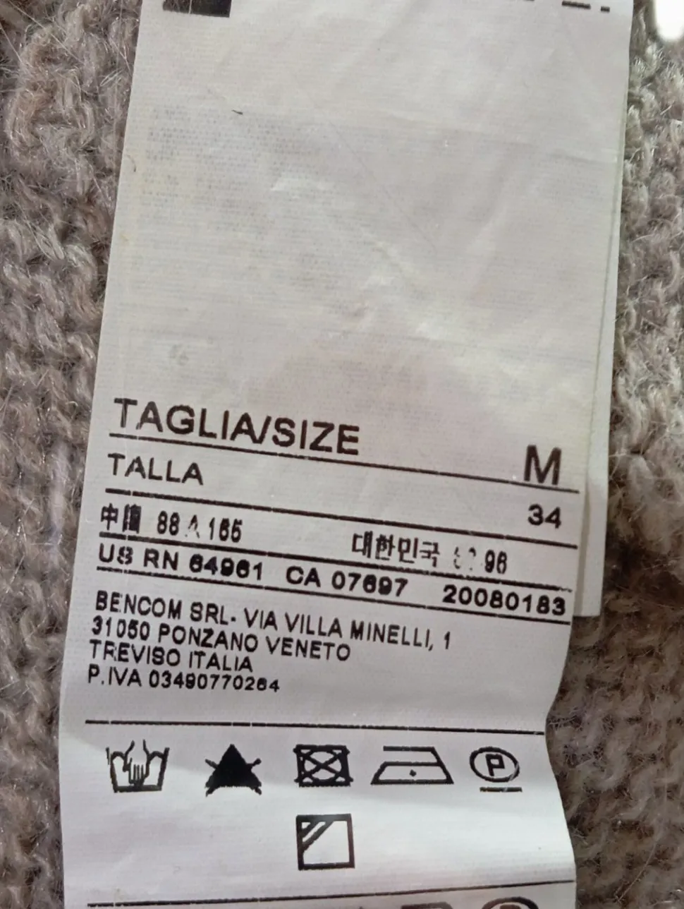 Longpullover Größe 38