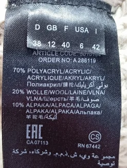 Longpullunder Größe 38