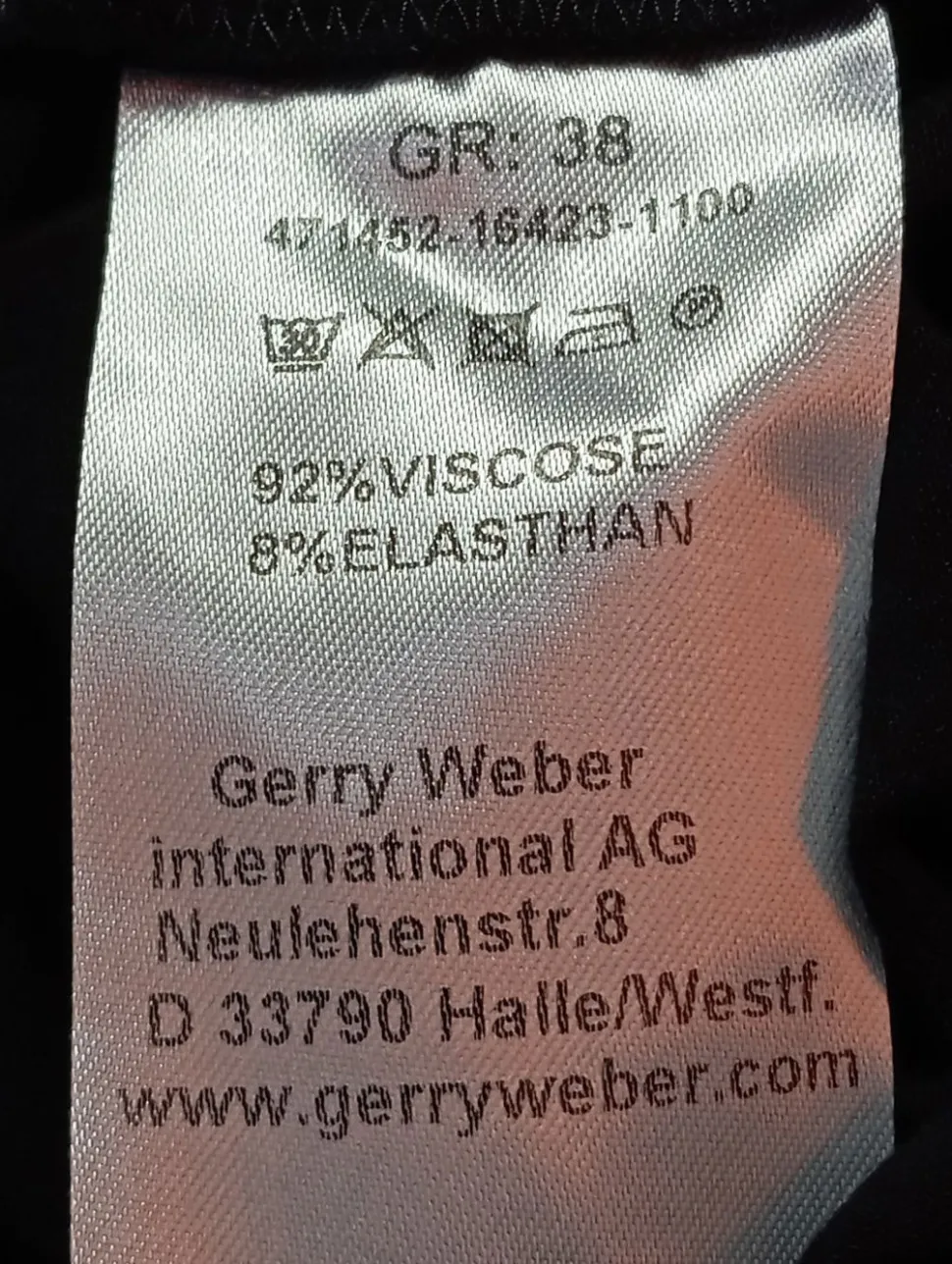 Longsleeve Größe 38