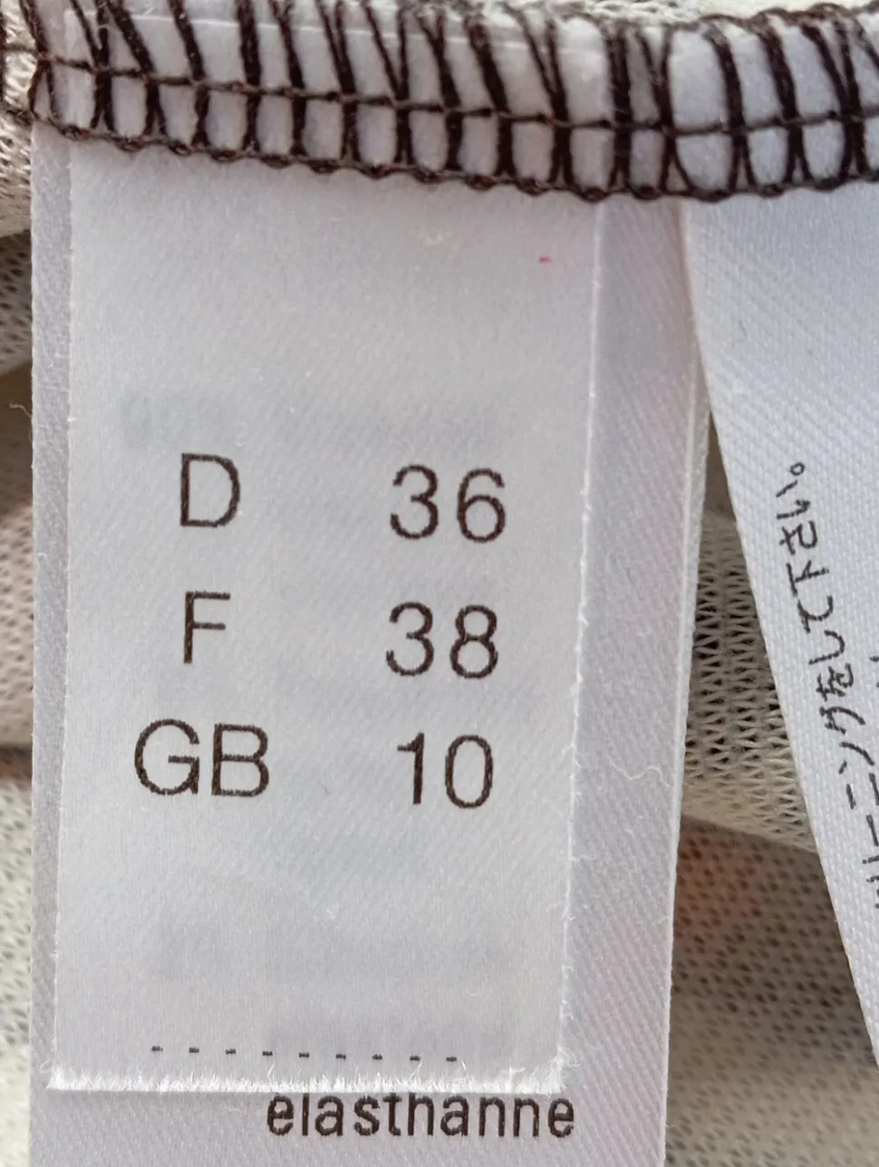 Longsleeve Größe 36