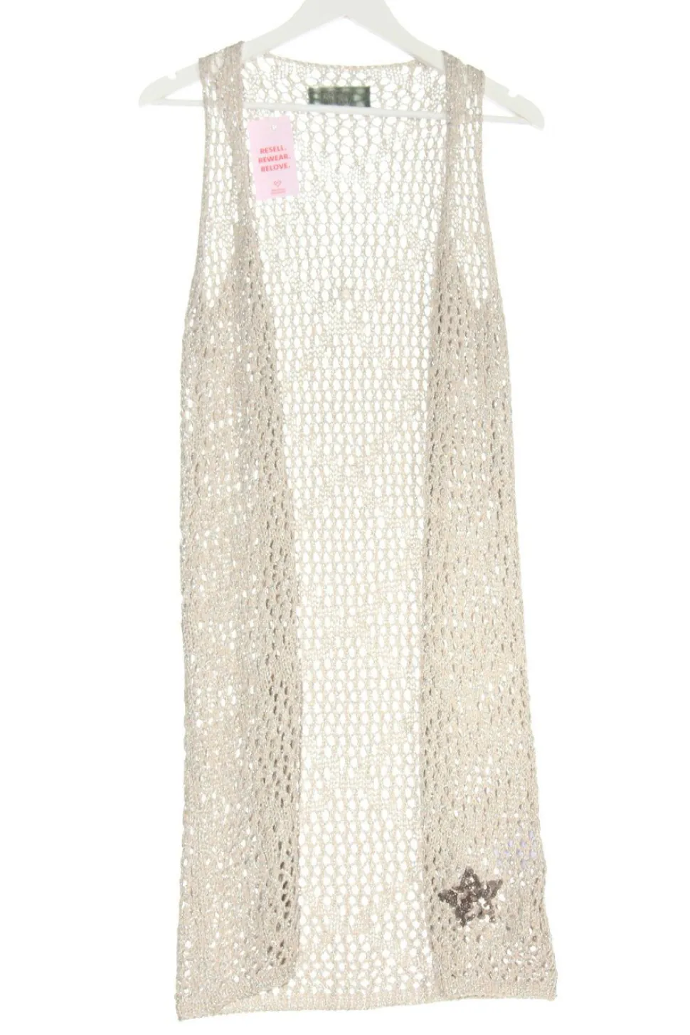 Longstrickweste Größe 34