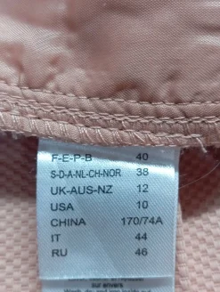 Röhrenhose                            Größe                38