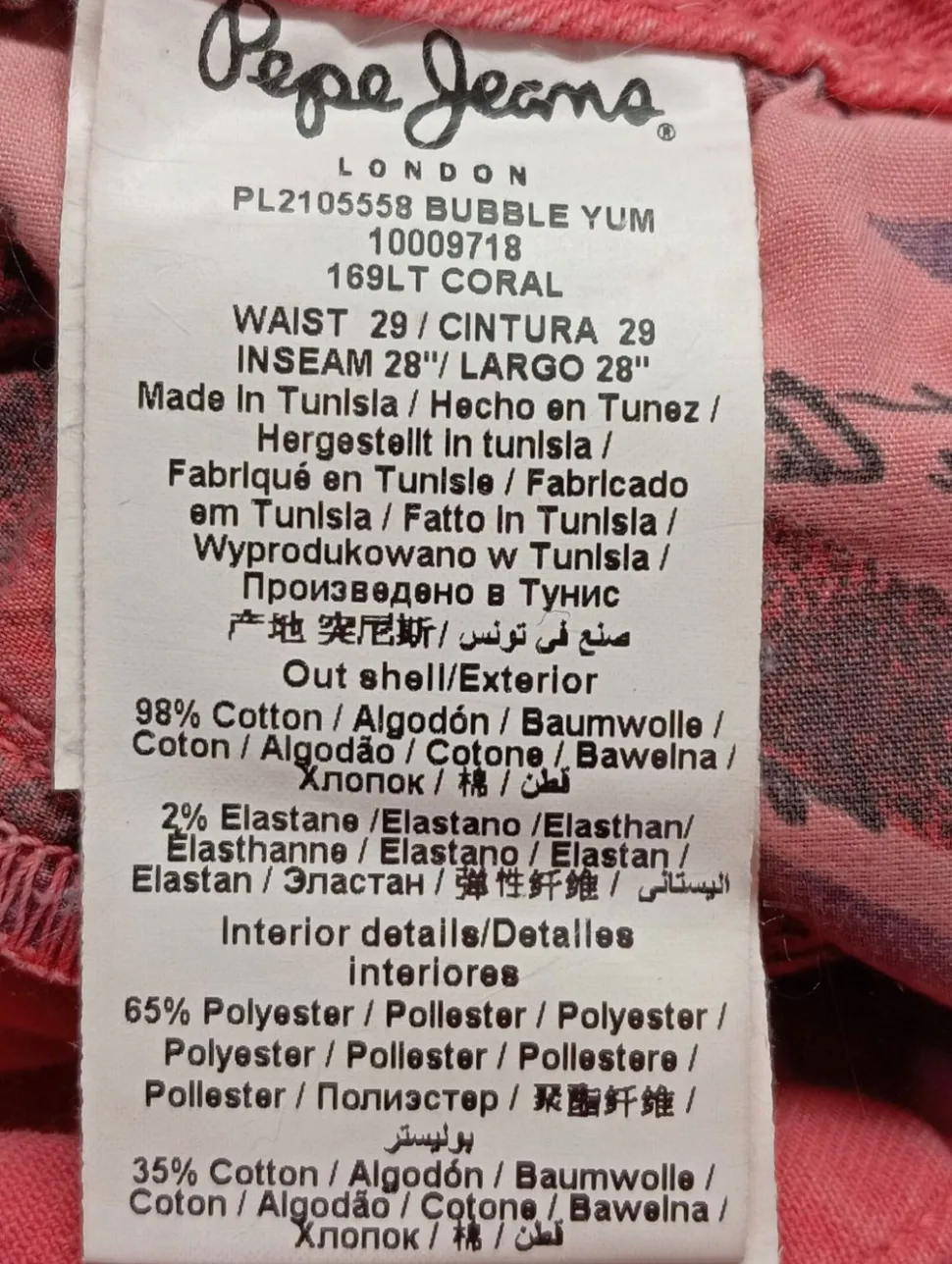 Röhrenhose Größe 38