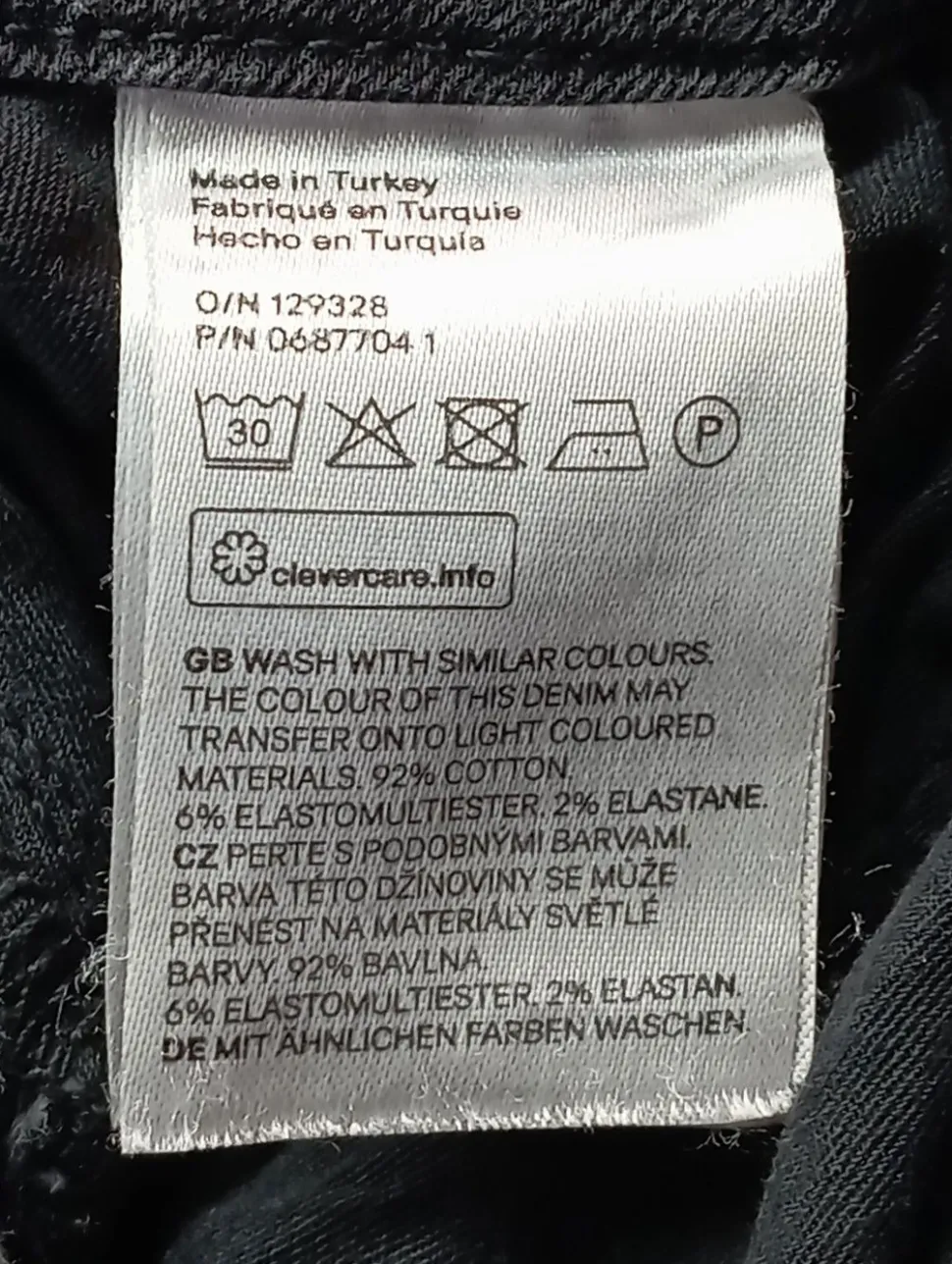 Röhrenjeans Größe 34