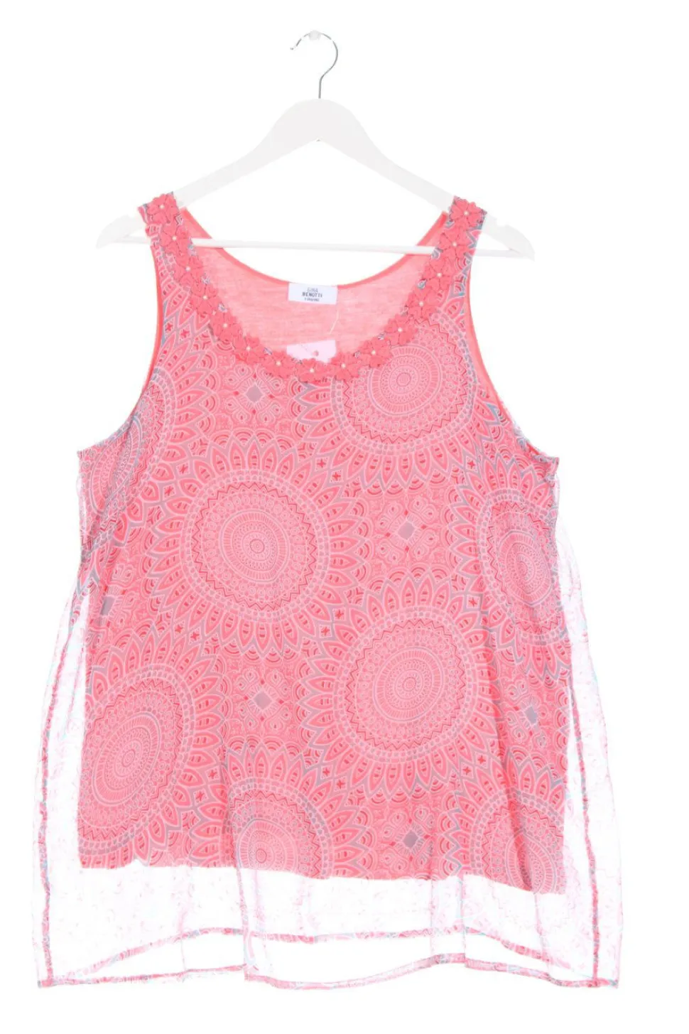 ärmellose Bluse Größe 44