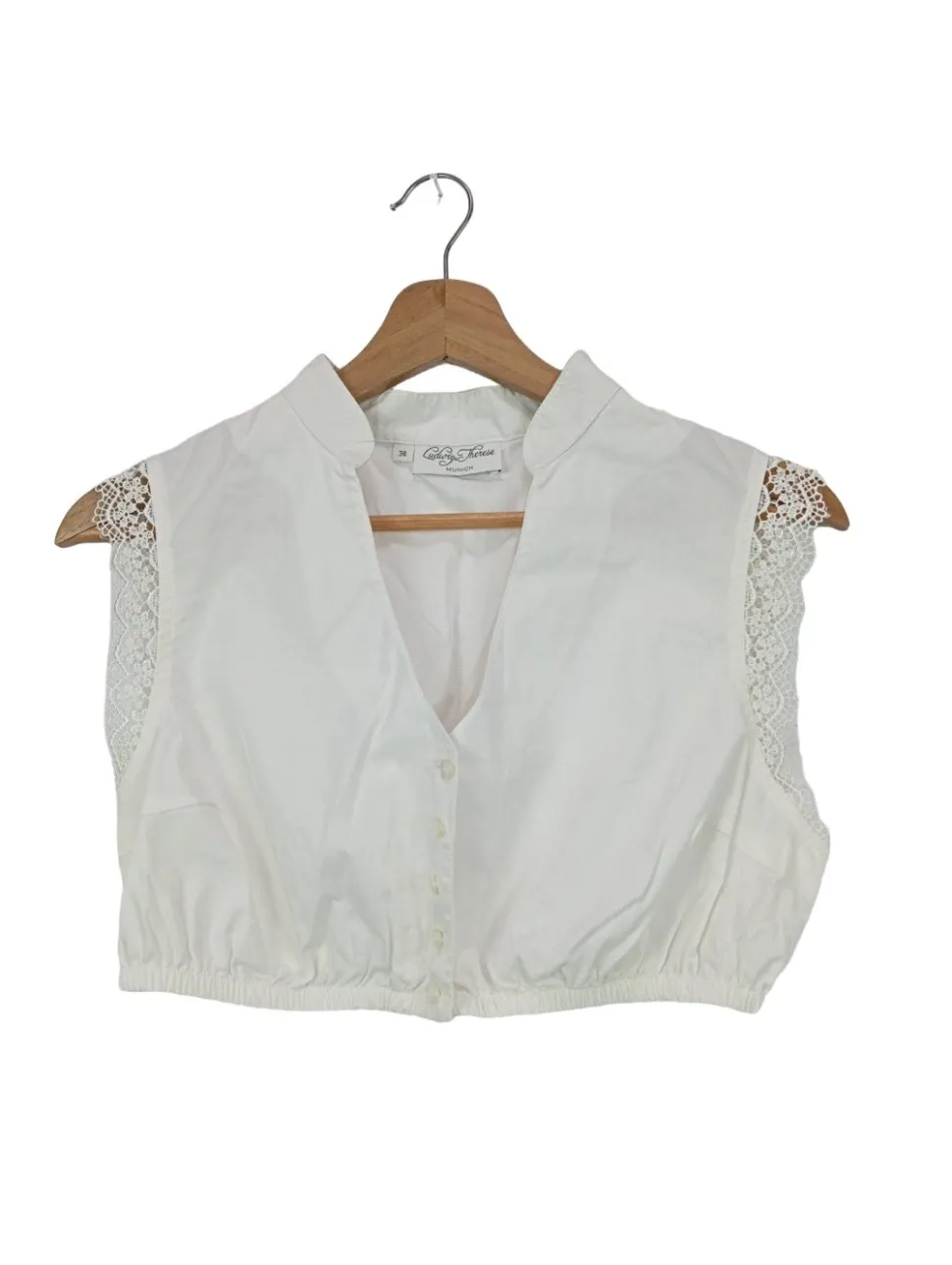 ärmellose Bluse Größe 38