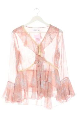 Rüschen-Bluse                            Größe                40