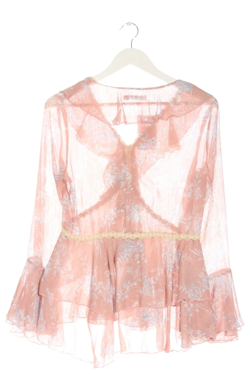 Rüschen-Bluse Größe 40