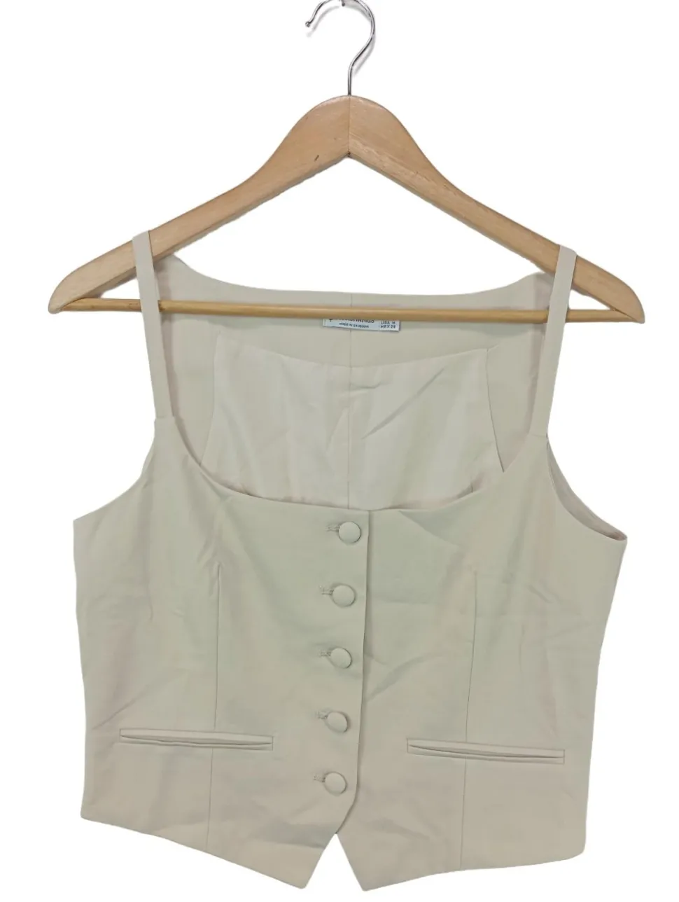 Spaghettiträger Top Größe 38