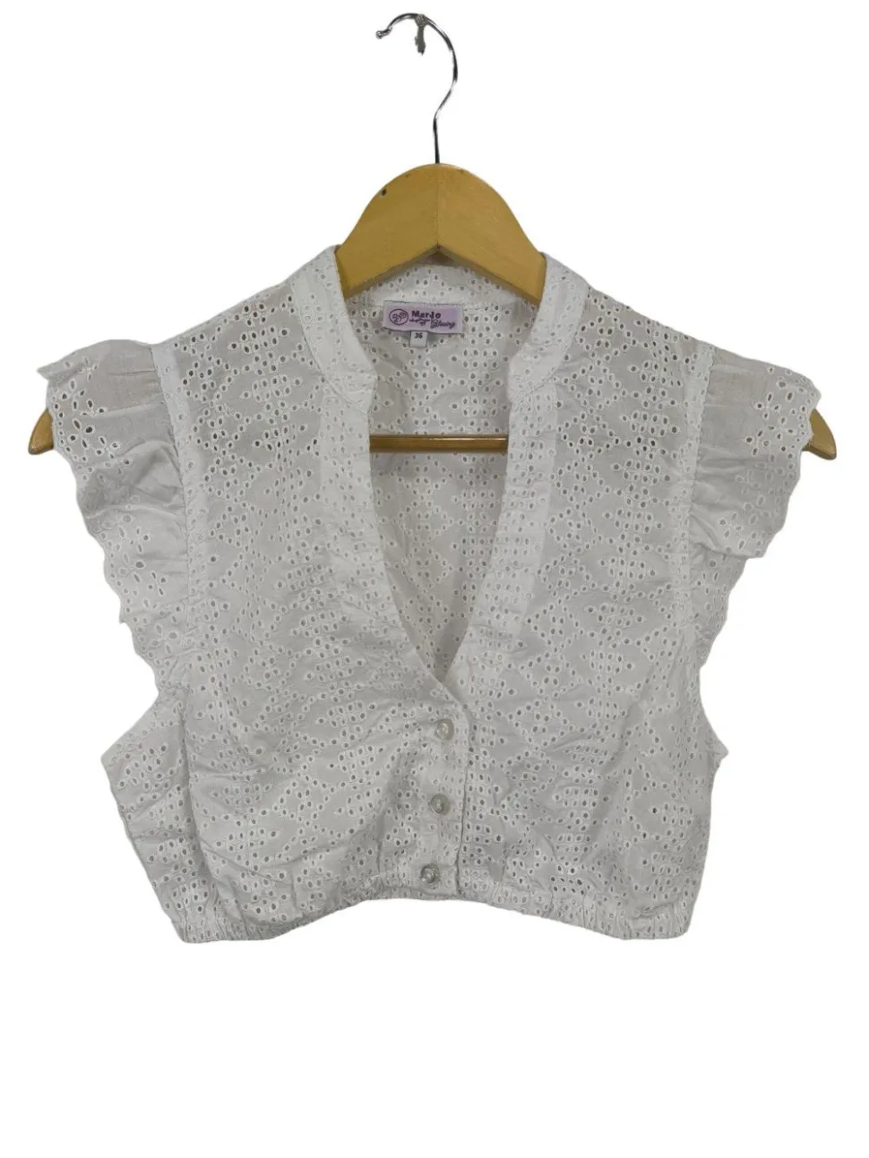 Spitzenbluse Größe 36