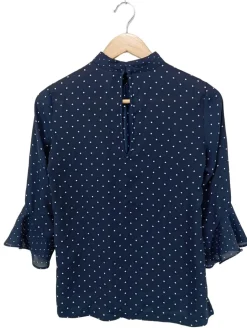 Stehkragenbluse                            Größe                32