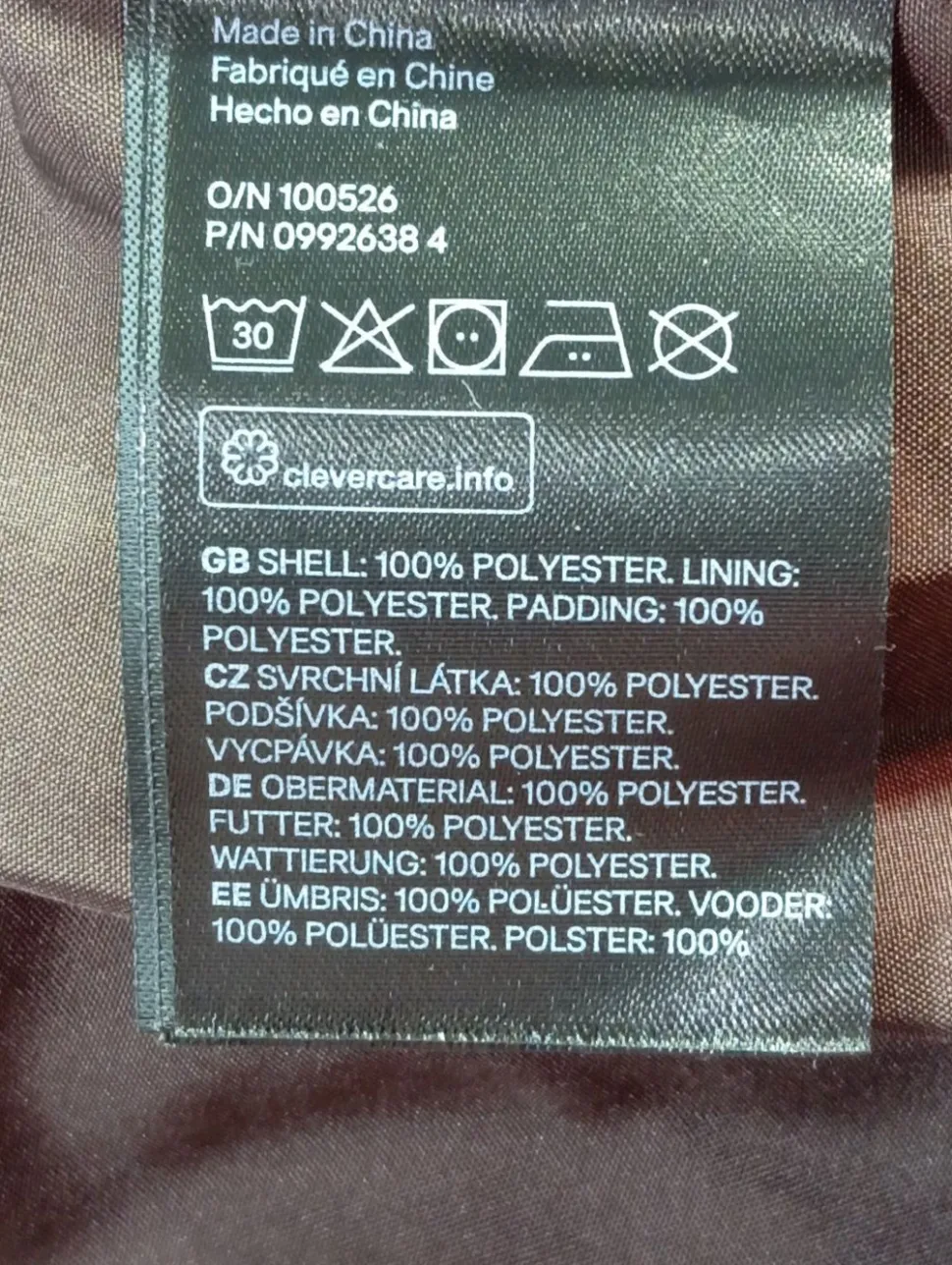 Steppweste Größe 34