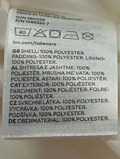 Steppweste                            Größe                34