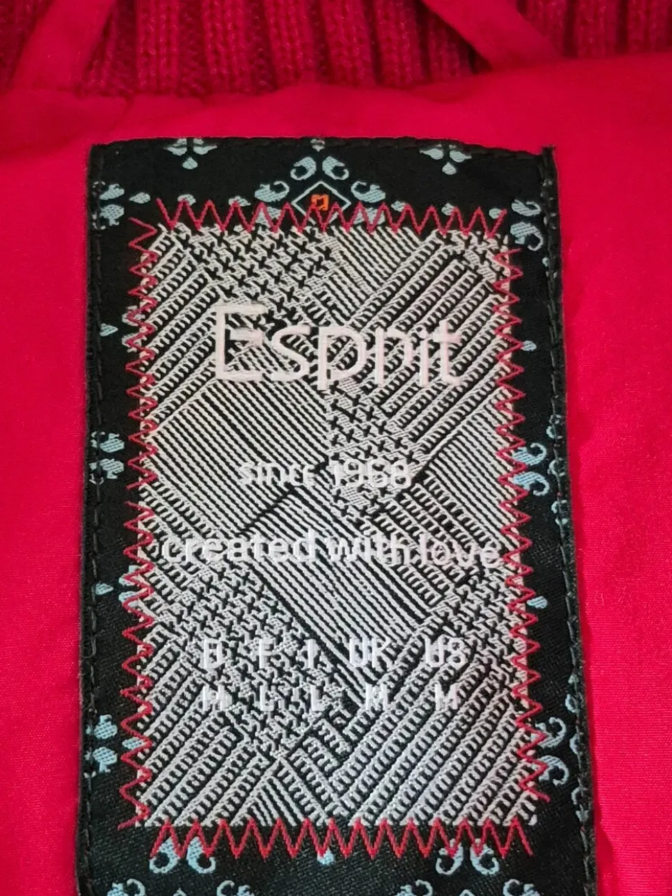 Steppweste Größe 38