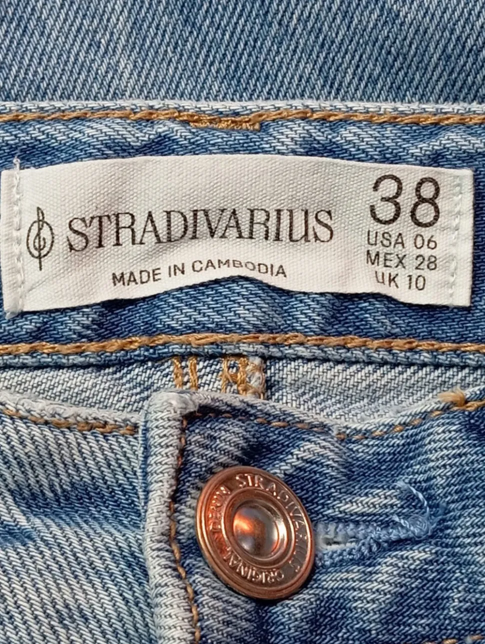 Straight-Leg Jeans Größe 38