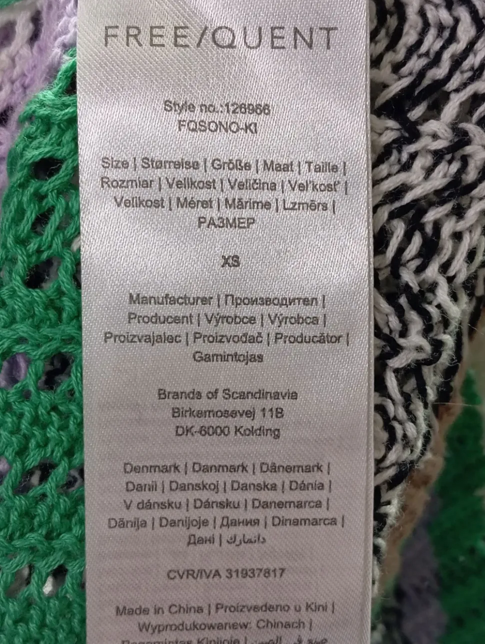 Strick Cardigan Größe 34