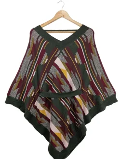 Strickponcho                            Größe                38