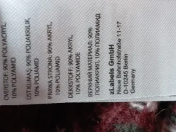 Strickponcho                            Größe                38