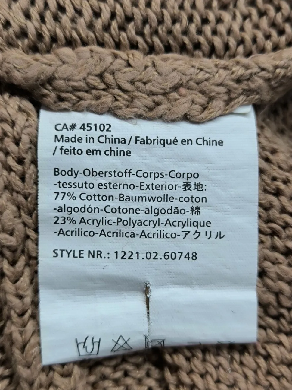 Strickpullover Größe 40