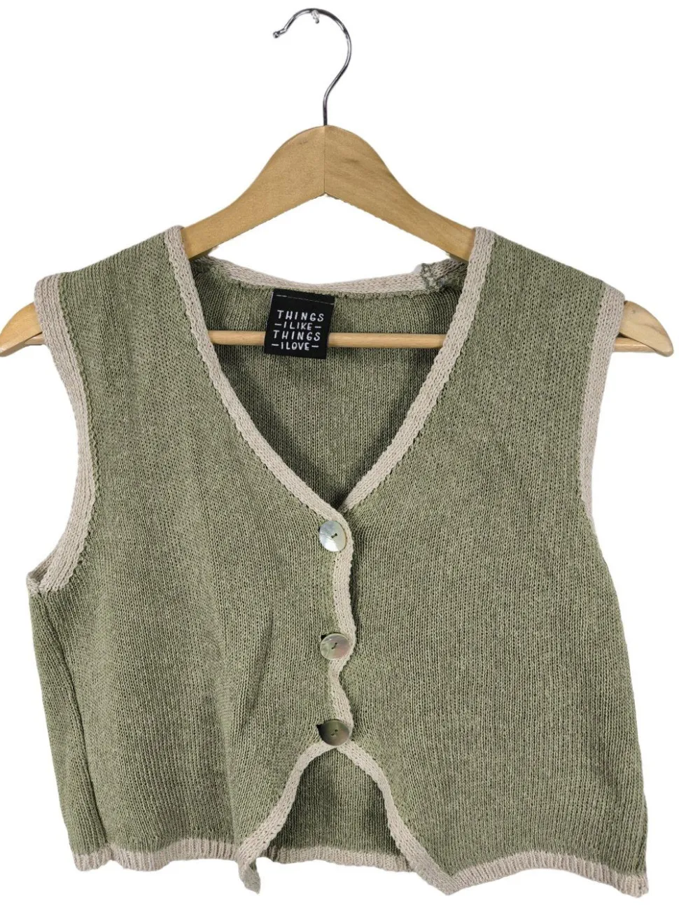 Strickweste Größe 40