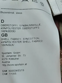 Trachtenschürze                            Größe                40