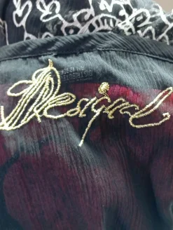 Transparenz-Bluse Größe 36