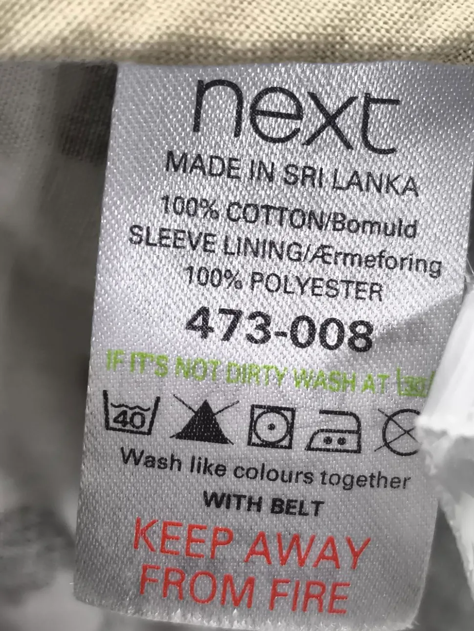 Trenchcoat Größe 40