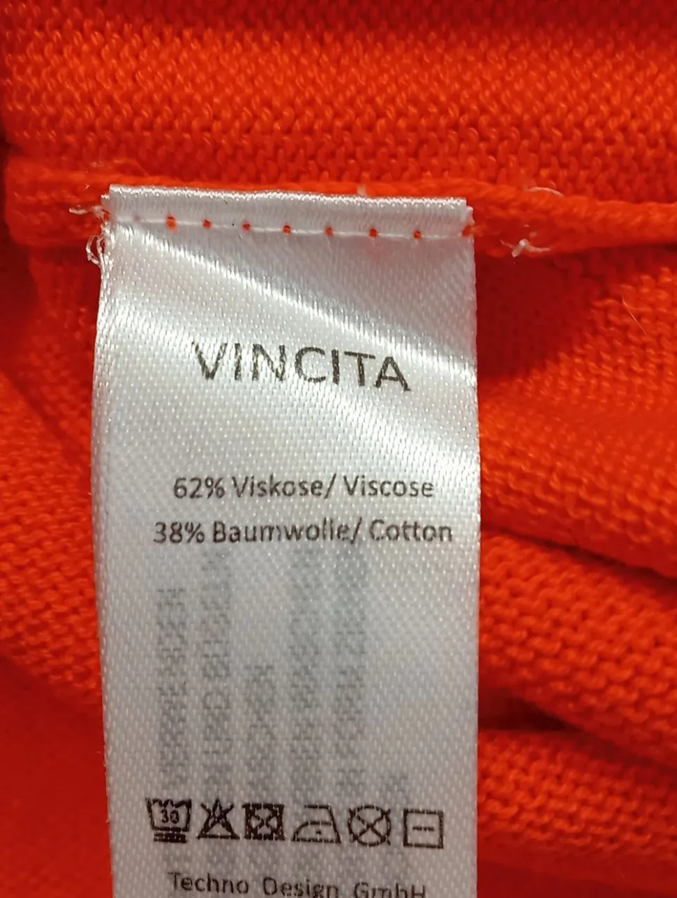 V-Ausschnitt-Pullover Größe 38