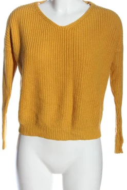 V-Ausschnitt-Pullover                            Größe                38