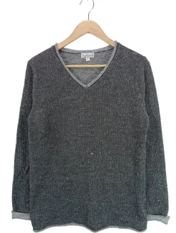 V-Ausschnitt-Pullover                            Größe                38