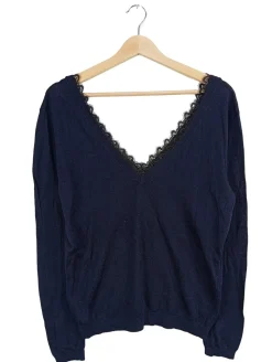 V-Ausschnitt-Pullover                            Größe                38