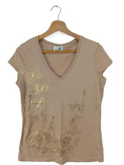 V-Ausschnitt-Shirt                            Größe                42