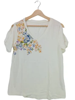 V-Ausschnitt-Shirt                            Größe                36