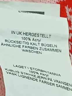 Weihnachtspullover Größe 34