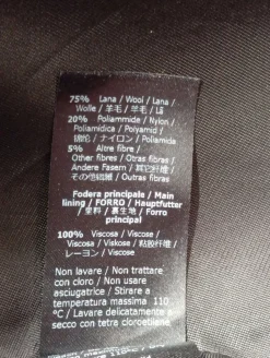 Wollmantel Größe 38