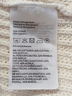 Zopfpullover Größe 40